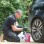 Wheel Kit with Rim 7 Wheel Cleaner